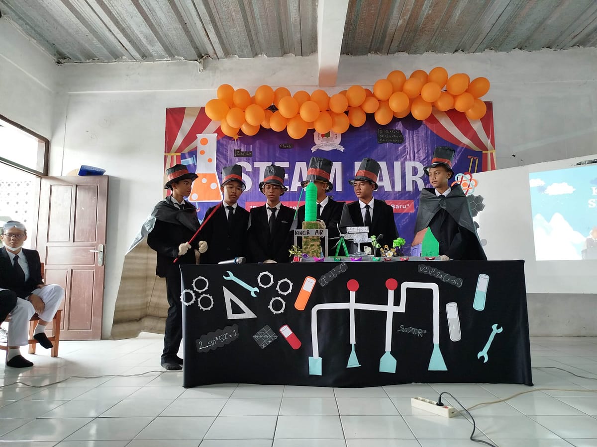 Kincir Angin Sederhana STEAM Fair 2025 Pondok Modern Darul Birri