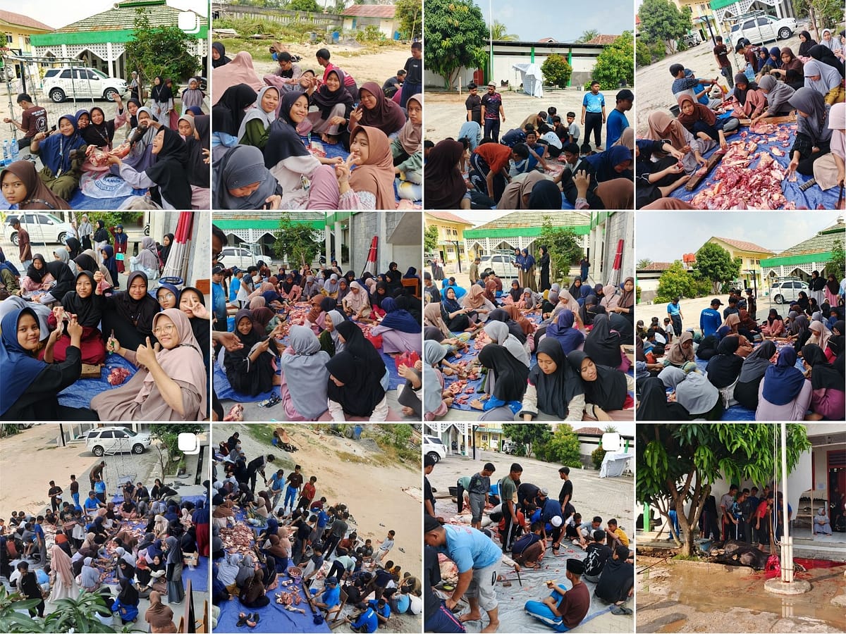 Keceriaan Qurban di Hari Raya Idul Adha Pondok Darul Birri