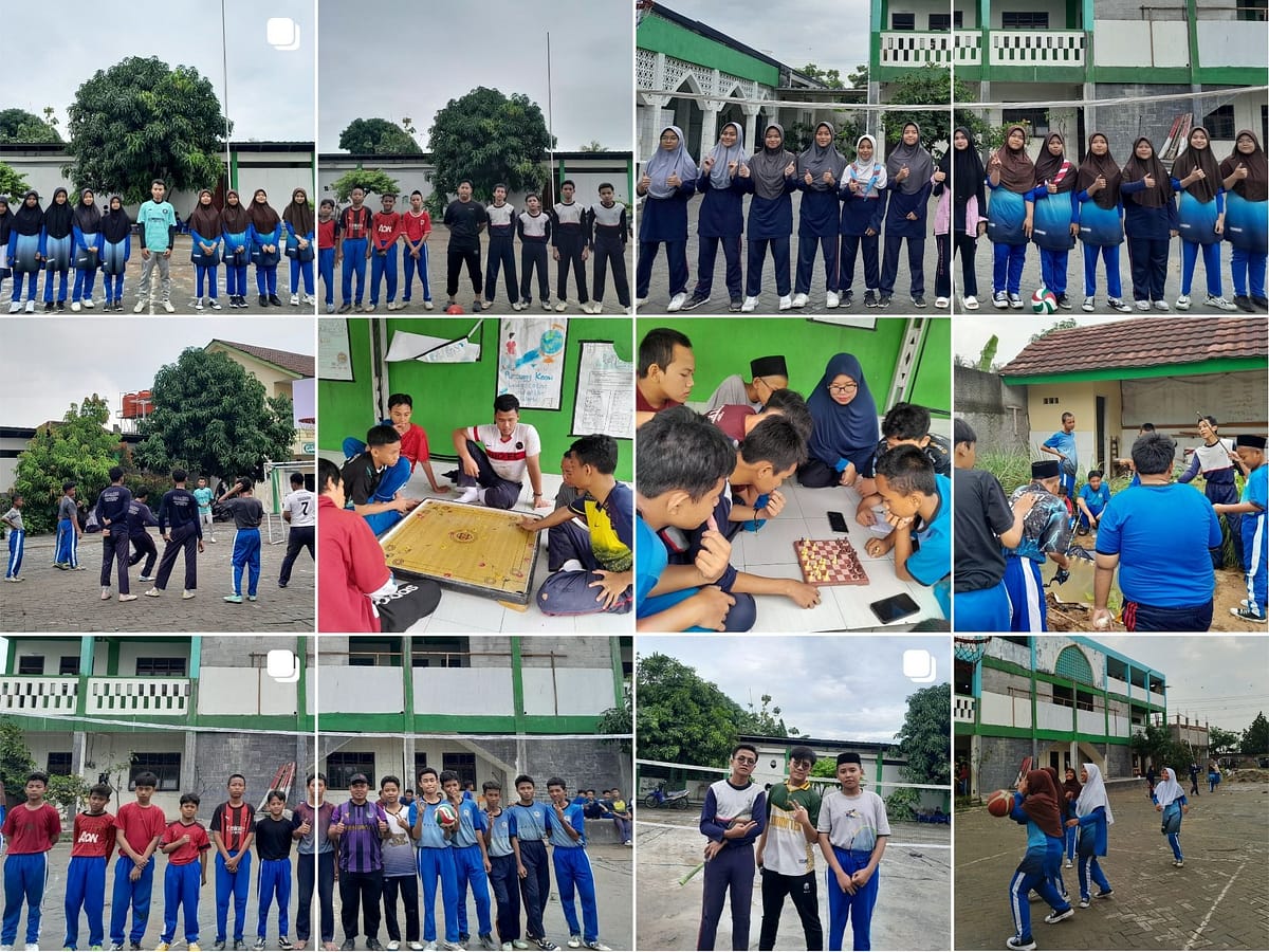 Classmeeting Ajang Sportifitas dan Kebersamaan Santri