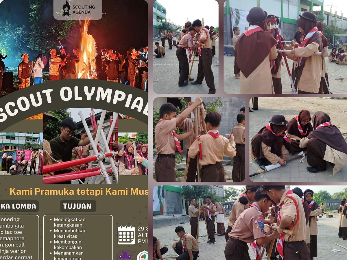 Scout Olympiade Pondok Modern Darul Birri Mengasah Keterampilan Pramuka dalam Bingkai Islami