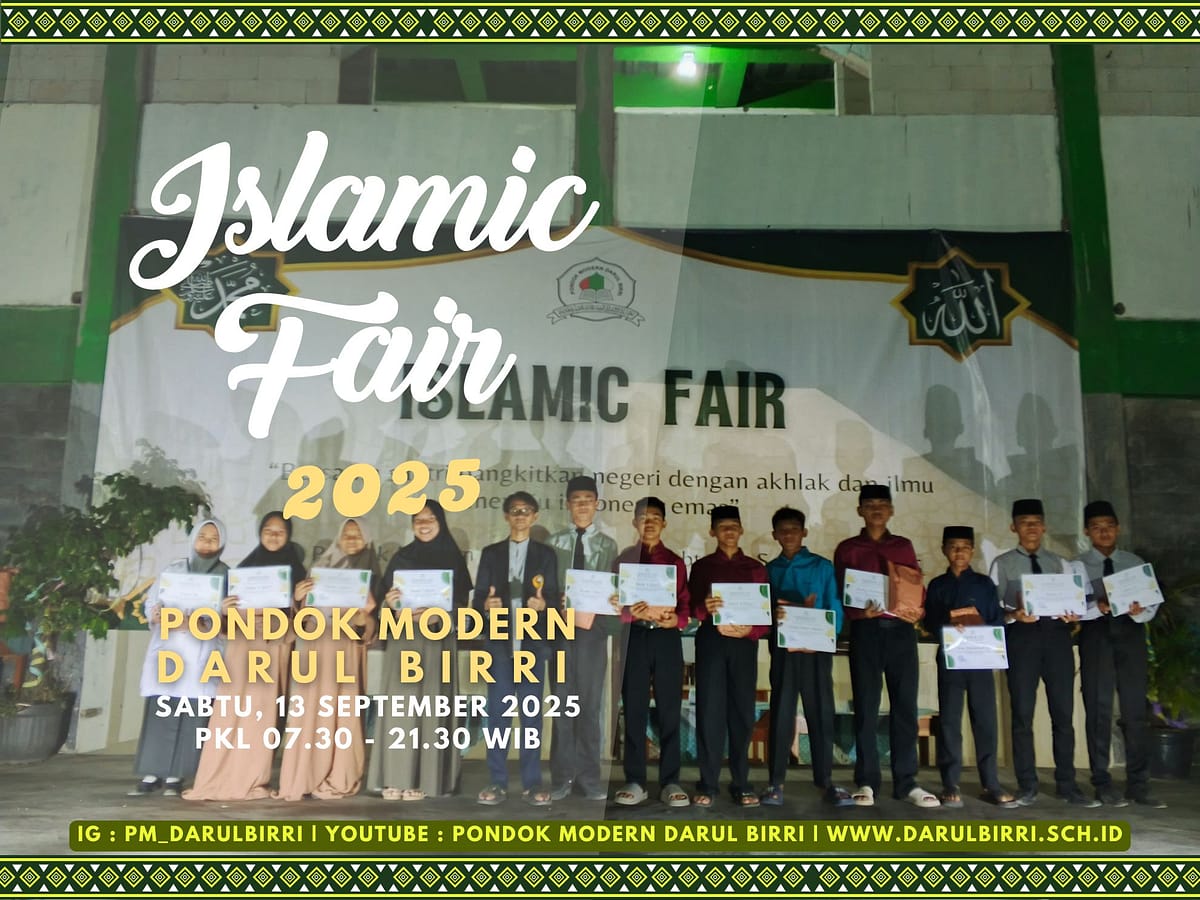 Semarak Islamic Fair 2025 di Pondok Modern di Pasar Kemis
