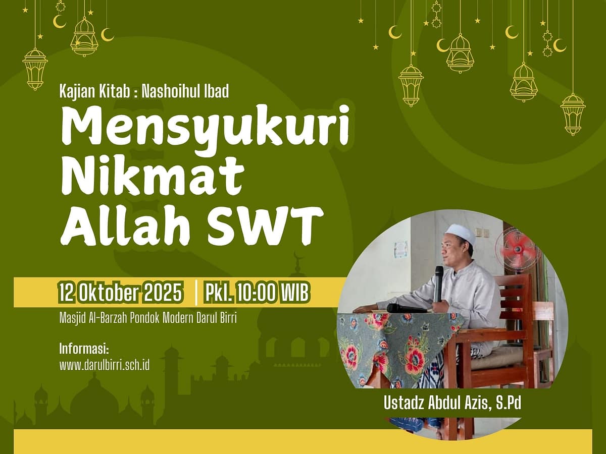 Pengajian Bulanan Nashoihul Ibad Mengajarkan Arti Syukur Sejati
