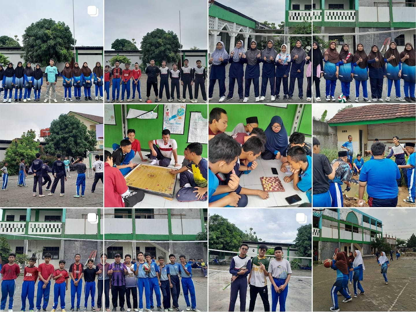 Classmeeting Ajang Sportifitas dan Kebersamaan Santri